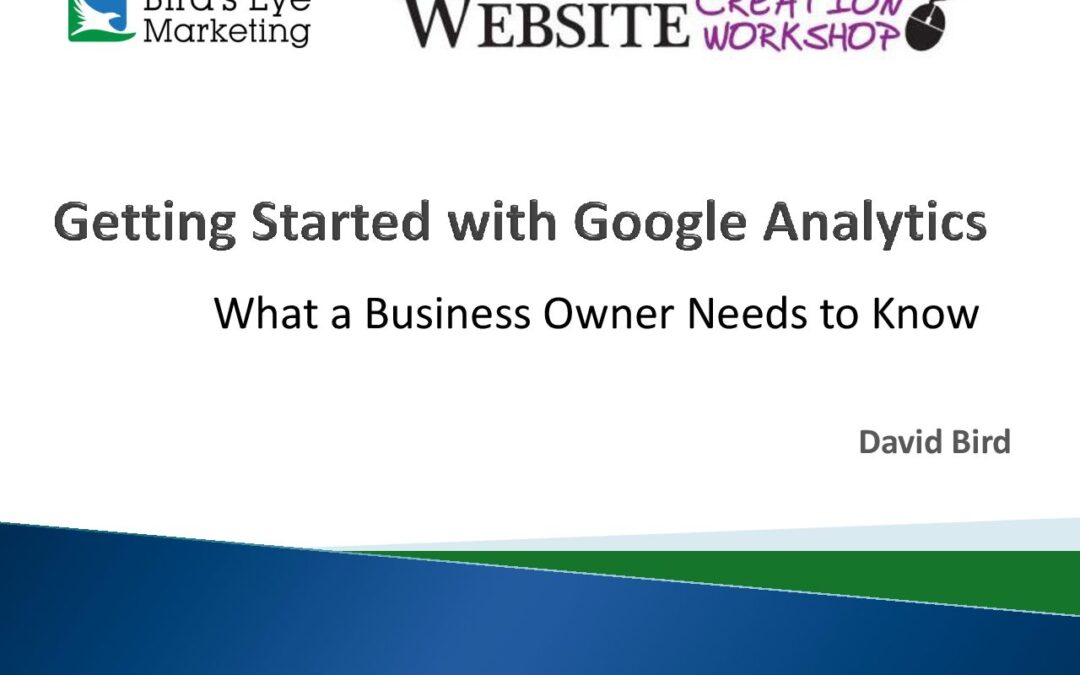 GettingStartedwithGoogleAnalytics-ChristinaHills