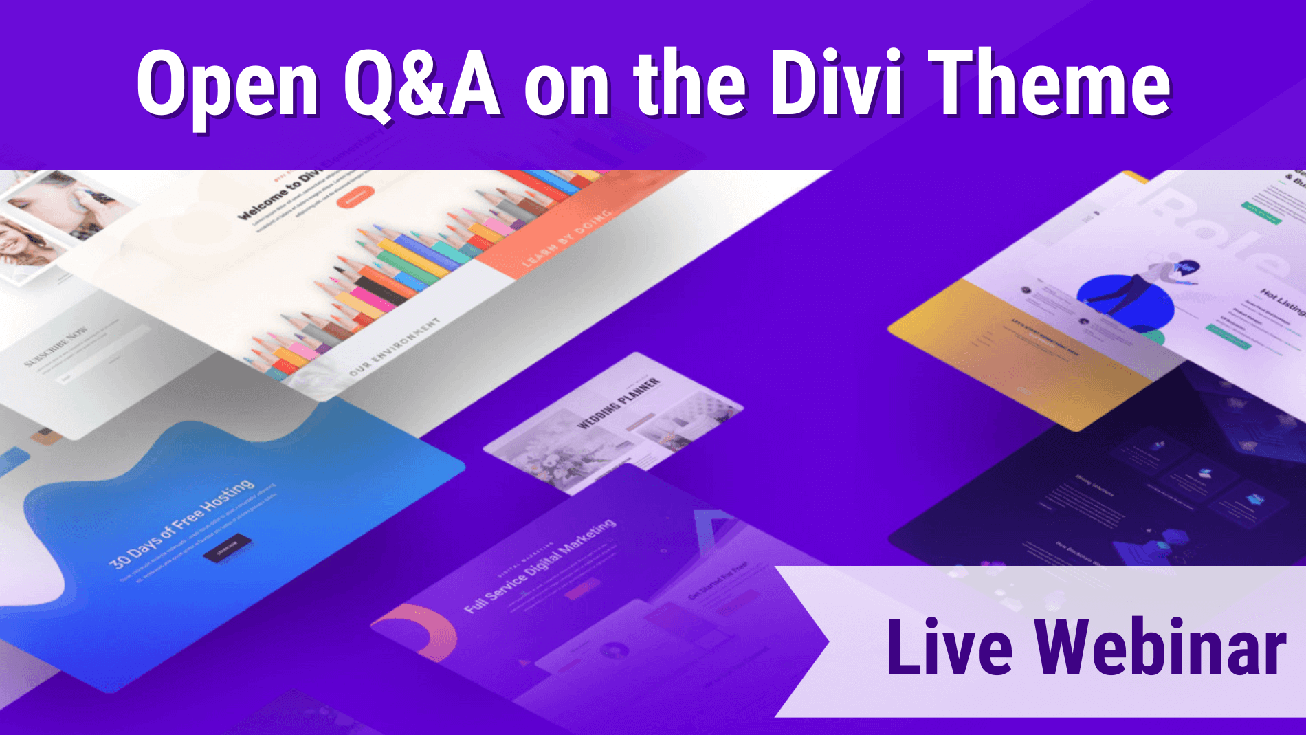 divi webinar q and a